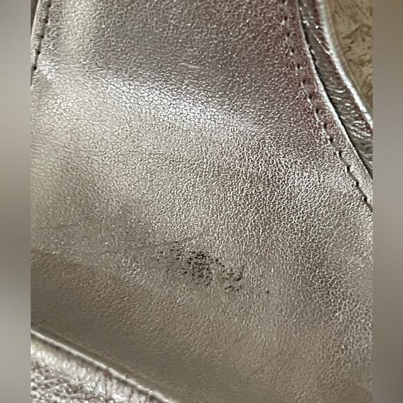 Michael Michael Kors Ankle Strap heels Silver size 9 - Picture 10 of 11